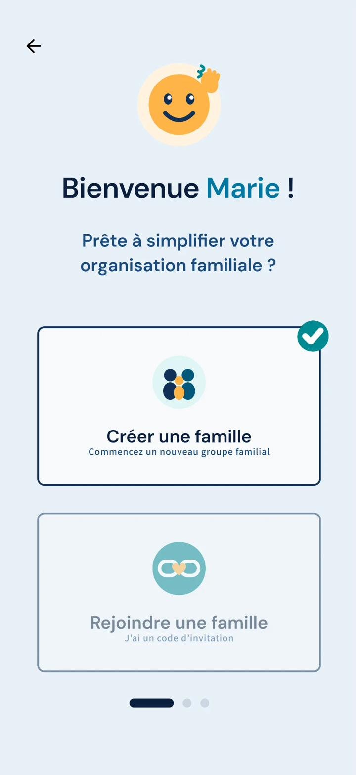 Rejoindre une famille